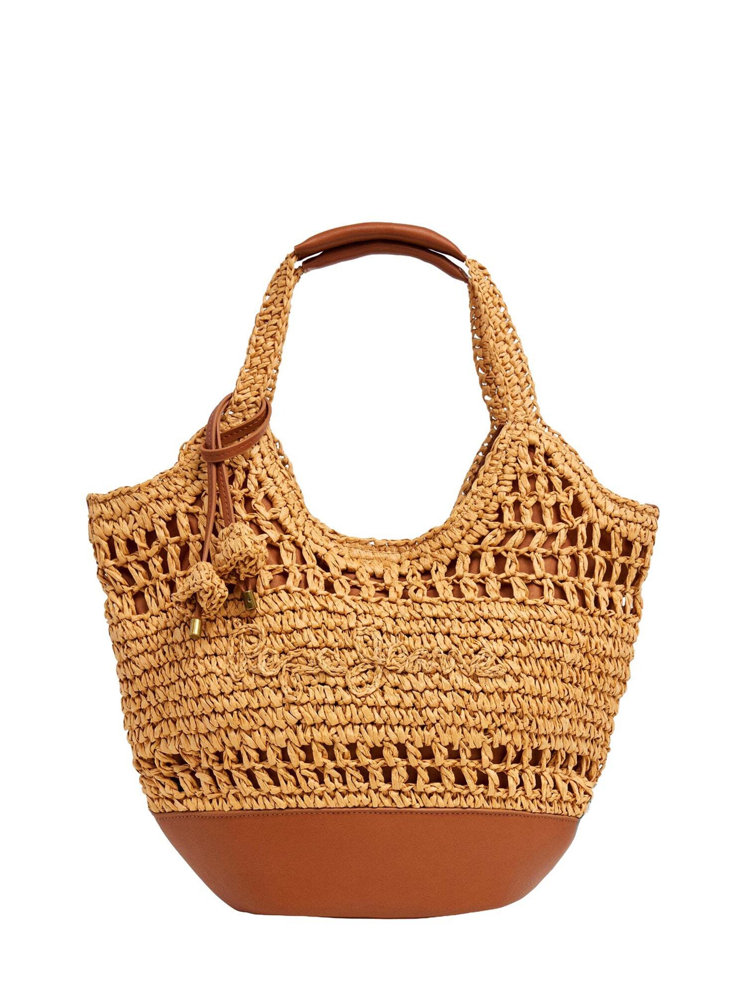 Pepe Jeans Strandtas 'Judith Balm' in Geel: voorkant