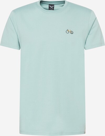 Iriedaily T-Shirt 'Peaceride' en turquoise, Vue avec produit