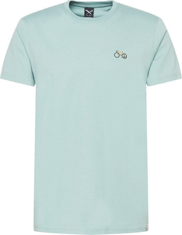 Iriedaily T-Shirt 'Peaceride' in Blau Iriedaily T-Shirt 'Peaceride' in Blau