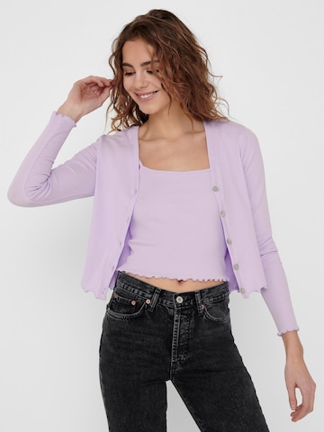 Cardigan ONLY en violet