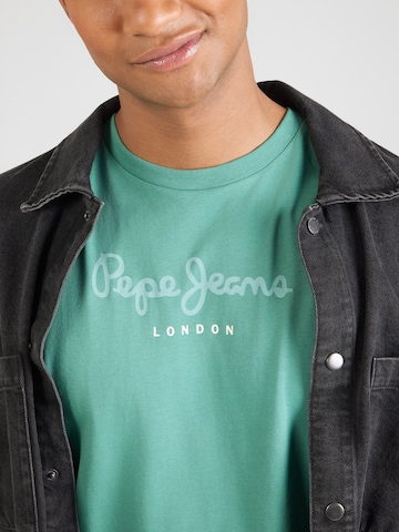 T-Shirt 'Eggo' Pepe Jeans en vert