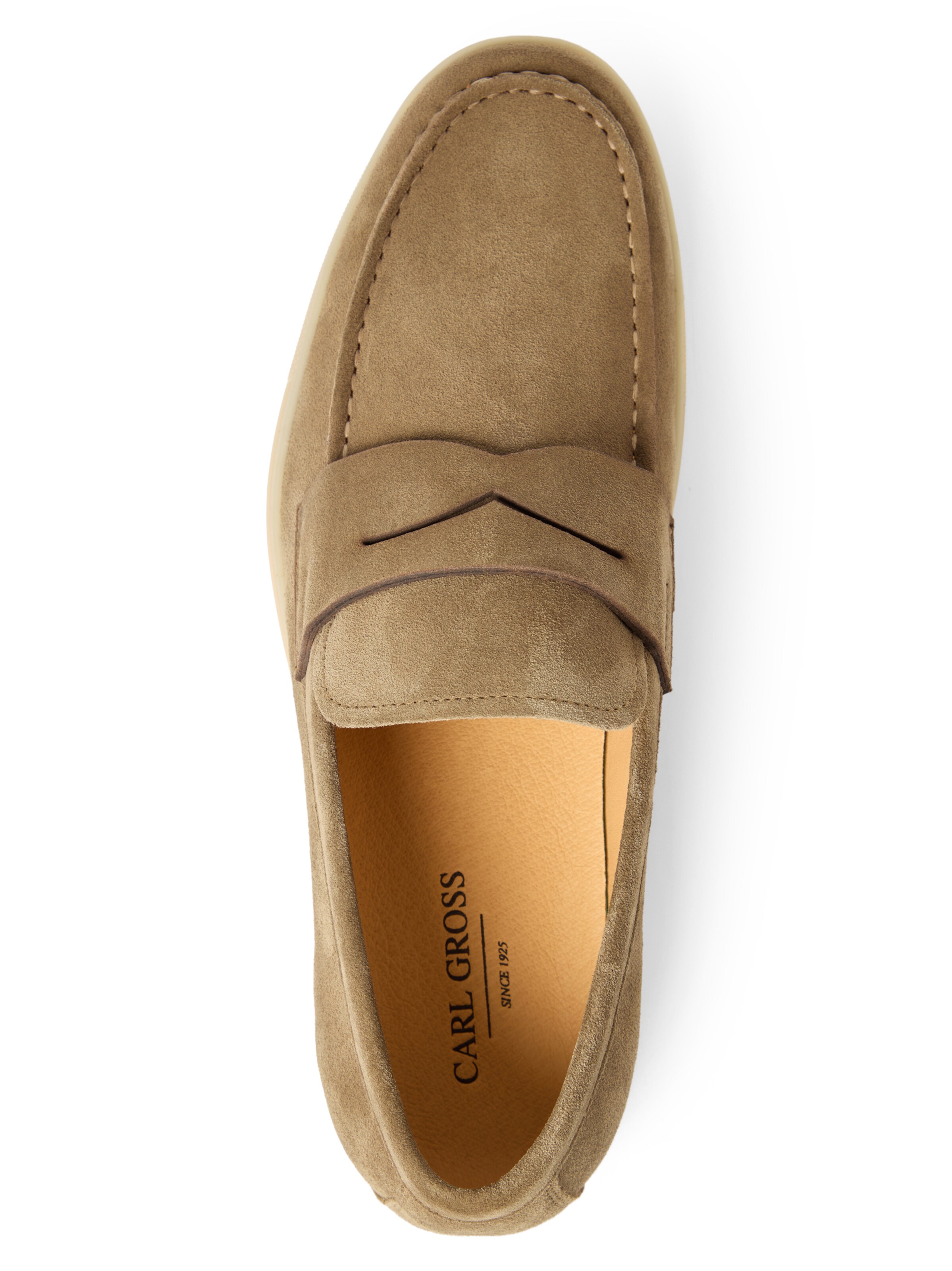 CARL GROSS Classic Flats in Beige