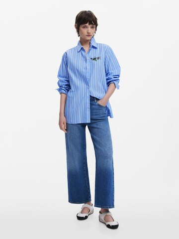 Desigual - Blusa en azul