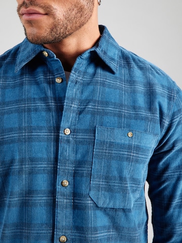 Only & Sons Regular fit Button Up Shirt 'ONSNELSON' in Blue