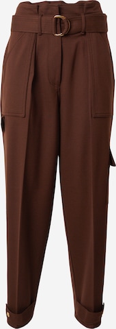 Regular Pantalon cargo 'ZAAK' Lauren Ralph Lauren en marron : devant