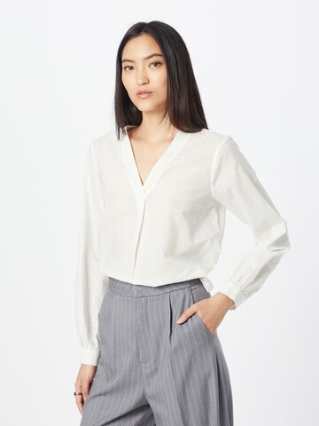 ABOUT YOU Blouse 'Anna' in Wit: voorkant