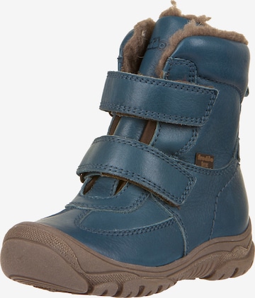 myToys-COLLECTION Snowboots 'Linz' in Blau: front