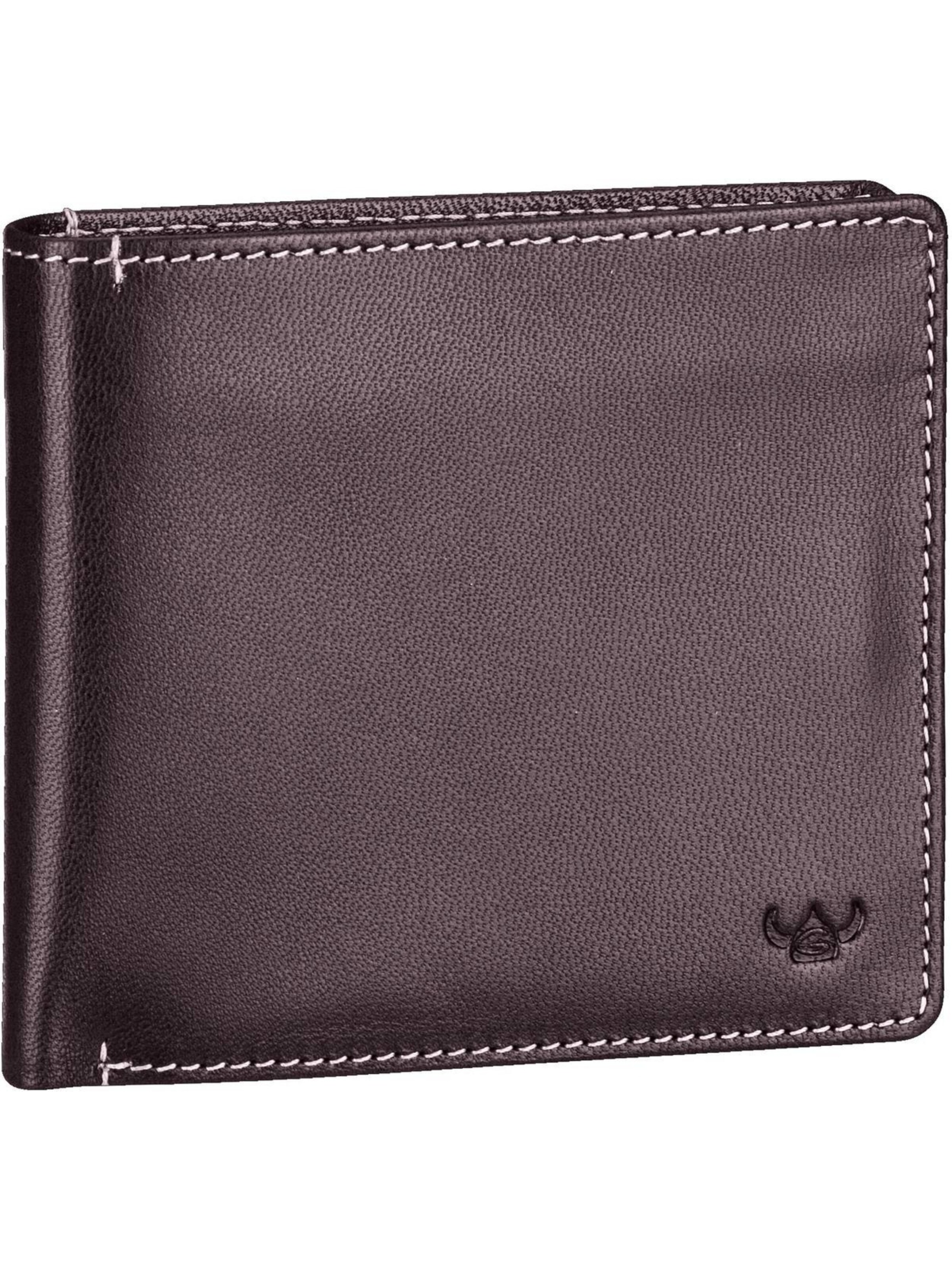 Portamonete 'Bari' di GOLDEN HEAD in marrone: frontale