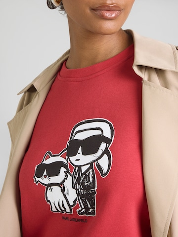 Karl Lagerfeld Свитшот в Красный