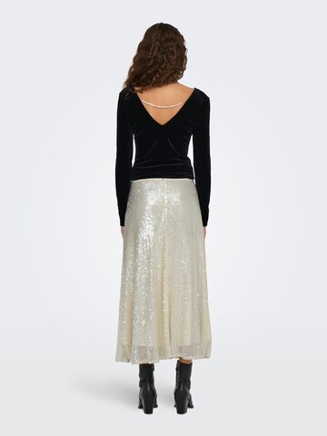ONLY - Falda 'ONLCarin' en beige