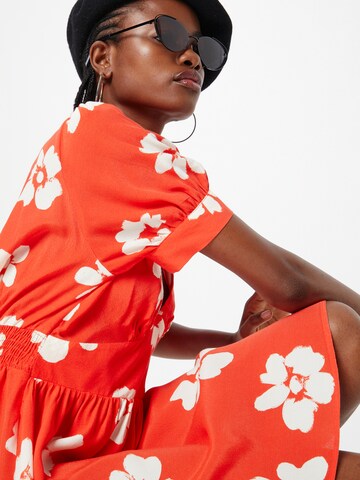 TOPSHOP Summer dress in Orange