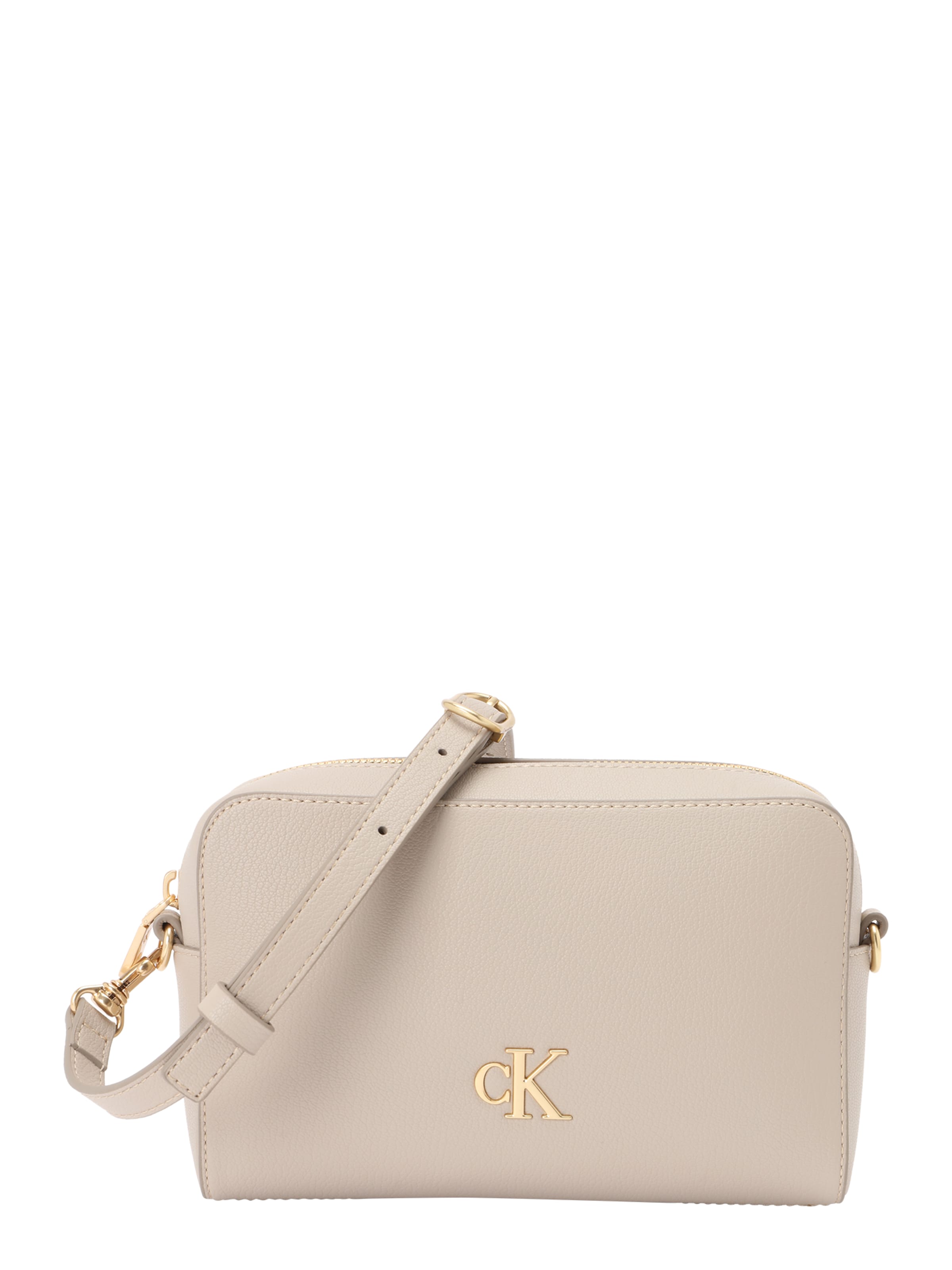 Calvin Klein Taška přes rameno – béžová: přední strana