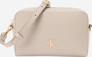 Calvin Klein Jeans Сумка через плечо в Бежевый: спереди