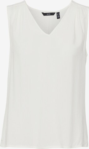 VERO MODA - Top 'BRIT' em branco: frente