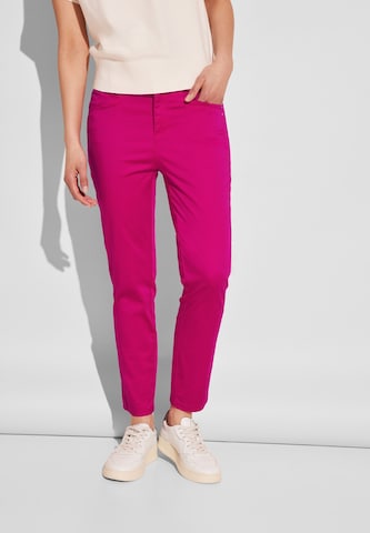 STREET ONE Slim fit Chino Pants in Pink
