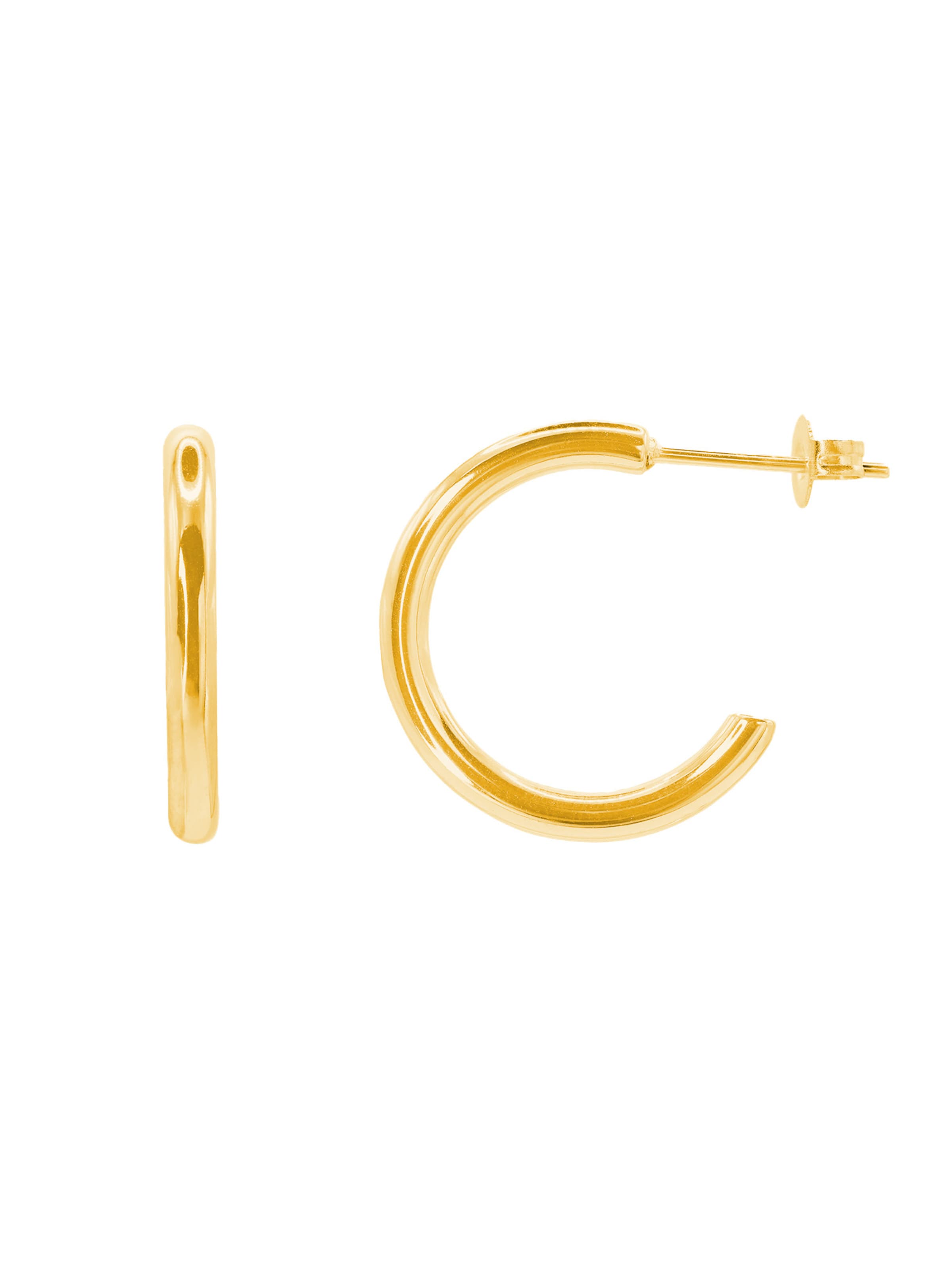 Heideman Oorbellen 'Persis ' in Goud: voorkant