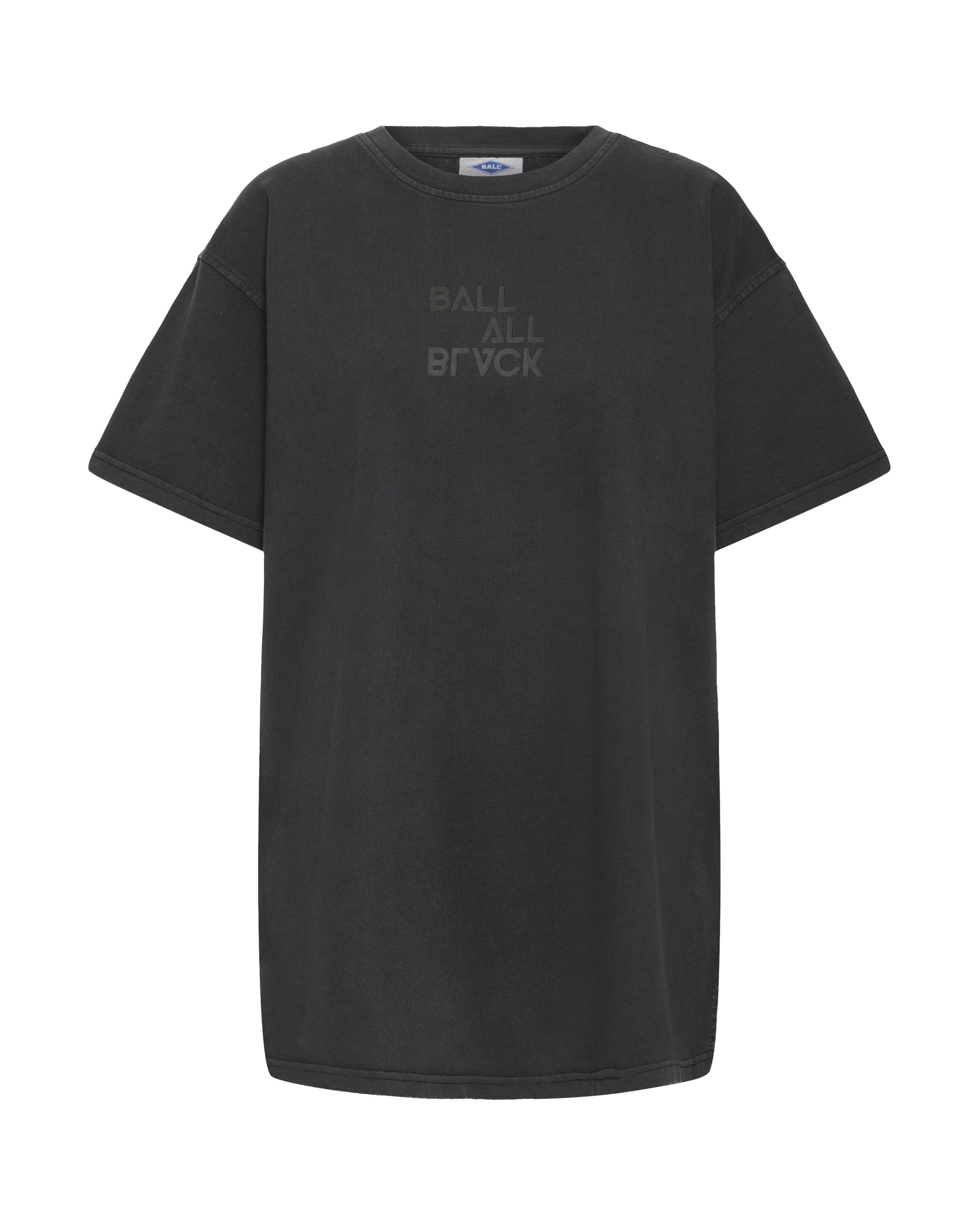 T-shirt Ball en noir : devant