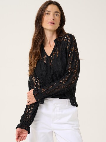 Cream Bluse 'Tully' in Schwarz: Vorderseite