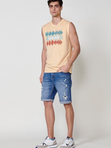 KOROSHI Shirt in Orange