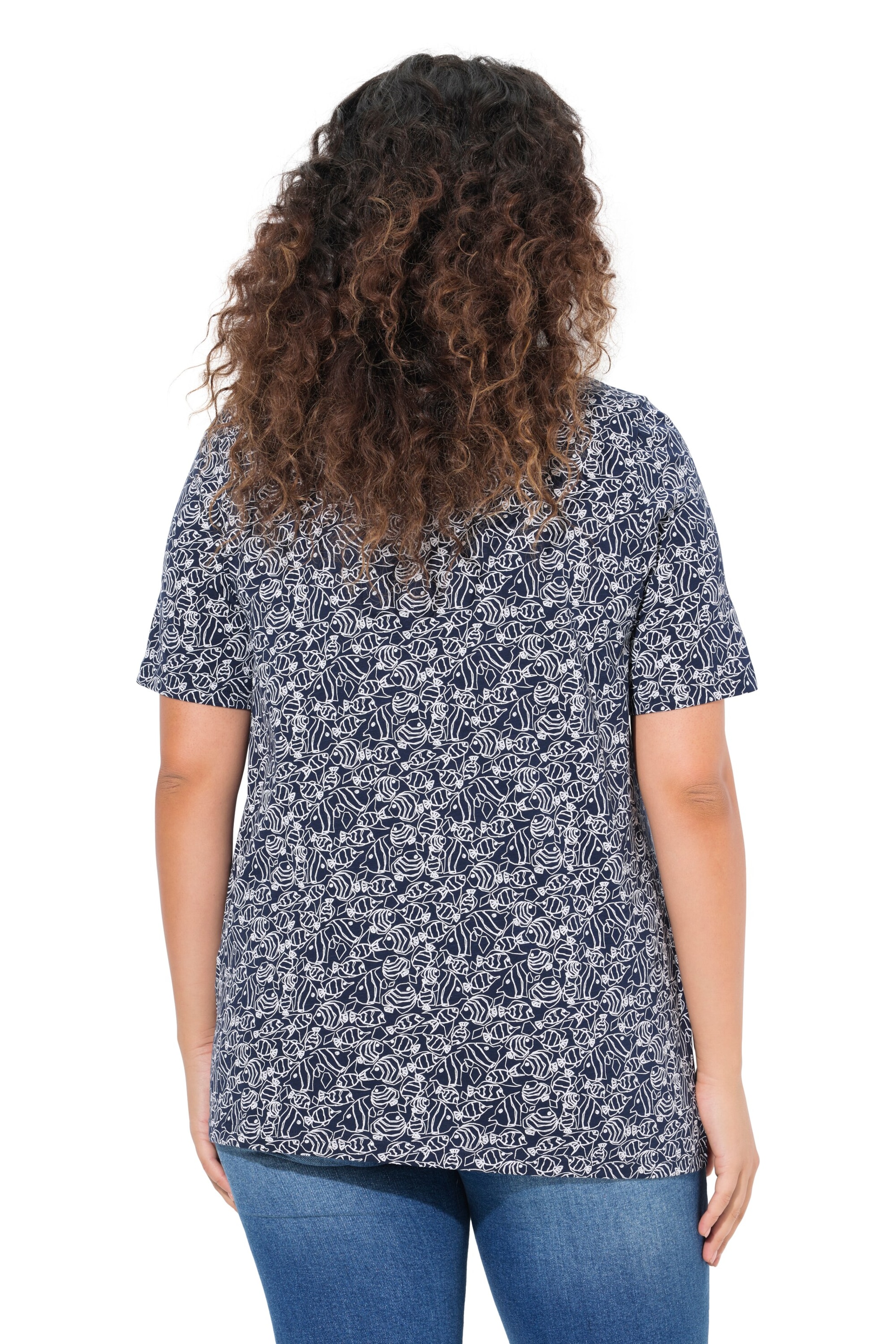 Ulla Popken Shirt in Blue