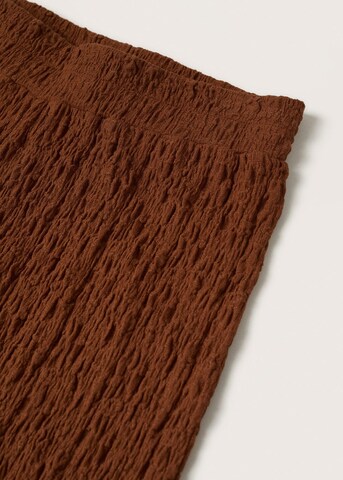 MANGO Slimfit Spodnie 'Fidel' w kolorze brązowy