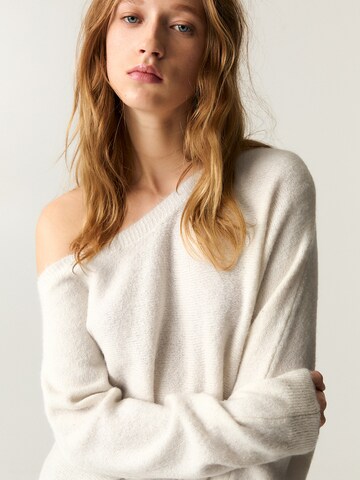 Pull&Bear Trui in Wit