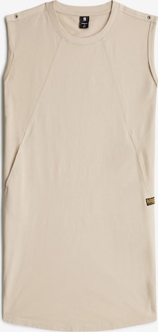 Robe G-STAR en beige : devant