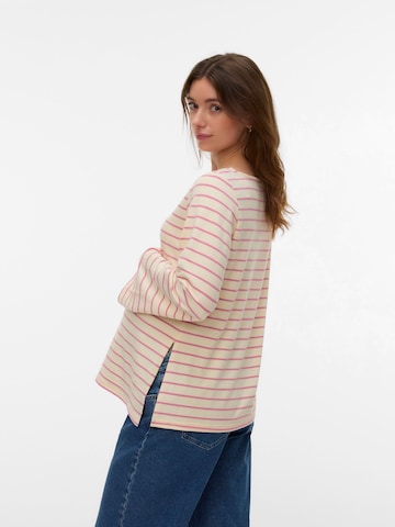 MAMALICIOUS Футболка 'MLAmila Vita' в Бежевый