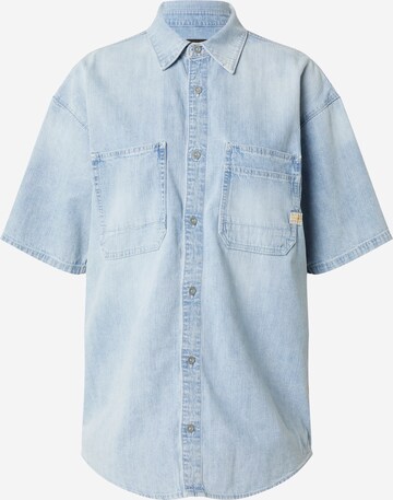 G-Star RAW Bluse 'Venture' in Blau: predná strana