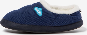 Nuvola. Hausschuh 'Classic Cordy' in Blau: Vorderseite