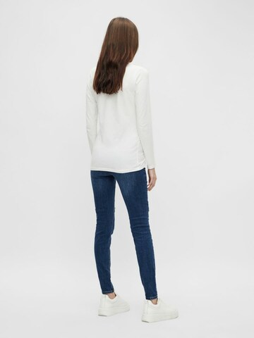 MAMALICIOUS Slimfit Jeans in Blau