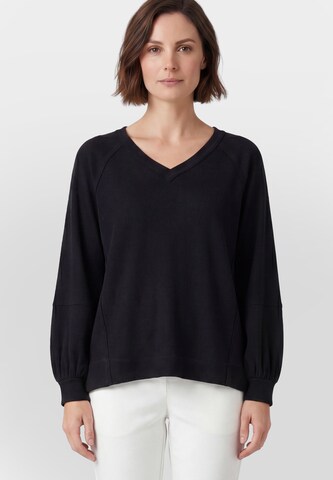 Usha - Sudadera en negro: frente