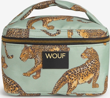 Trousses de toilette 'Daily' Wouf en vert : devant