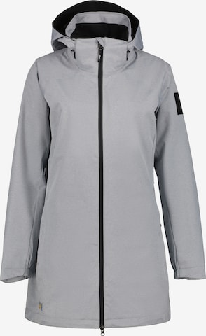 Rukka Raincoat 'Punittu' in Grey: front