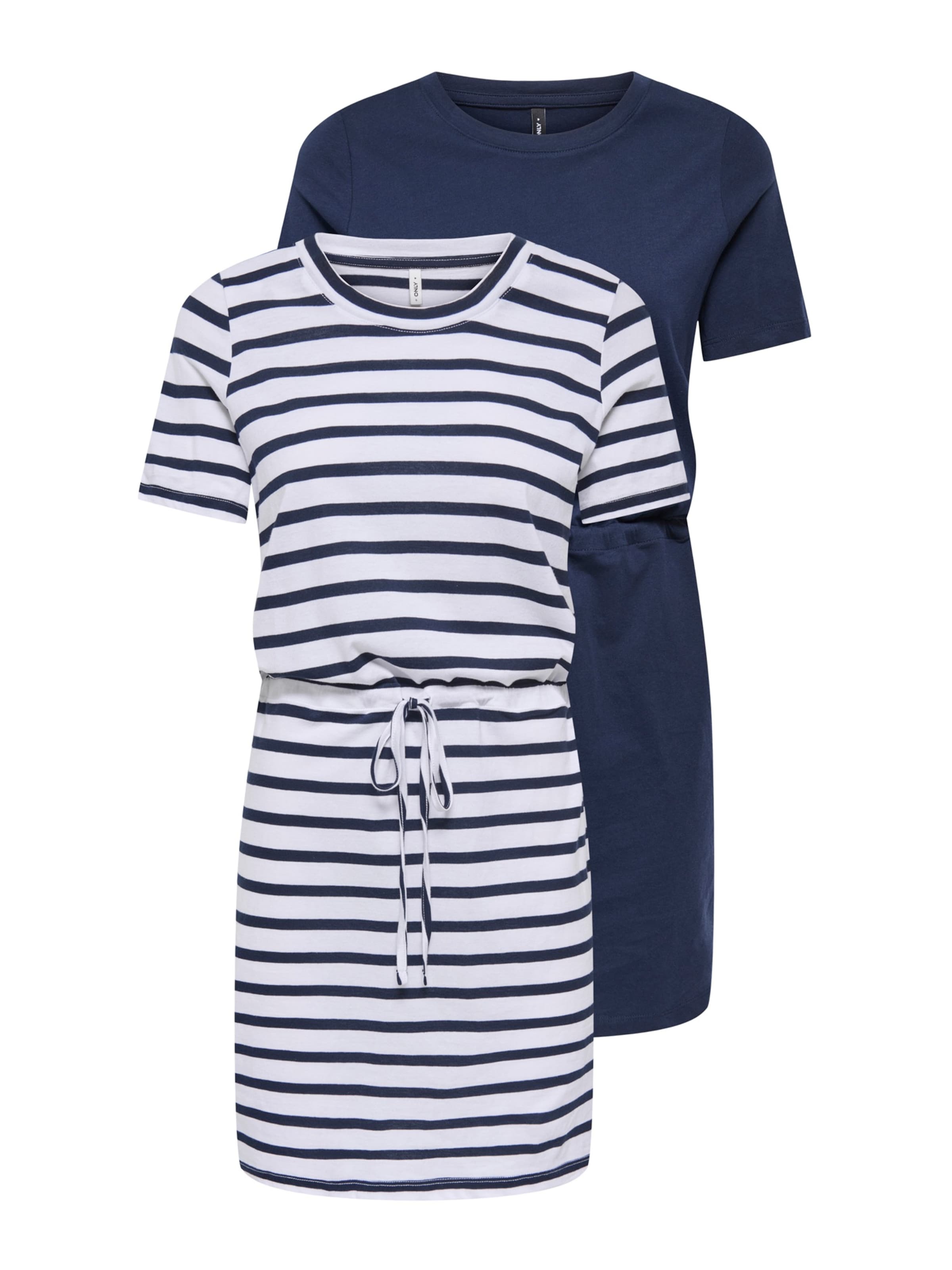 Rochie 'ONLHAPPY' de la ONLY pe albastru: față