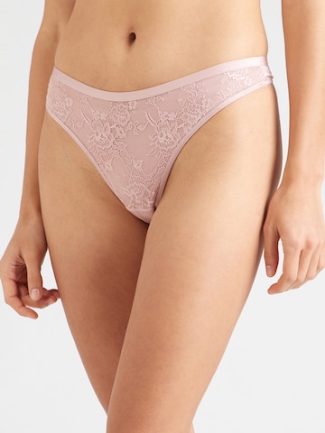 Hunkemöller Στρινγκ 'Lea' σε ροζ: μπροστά
