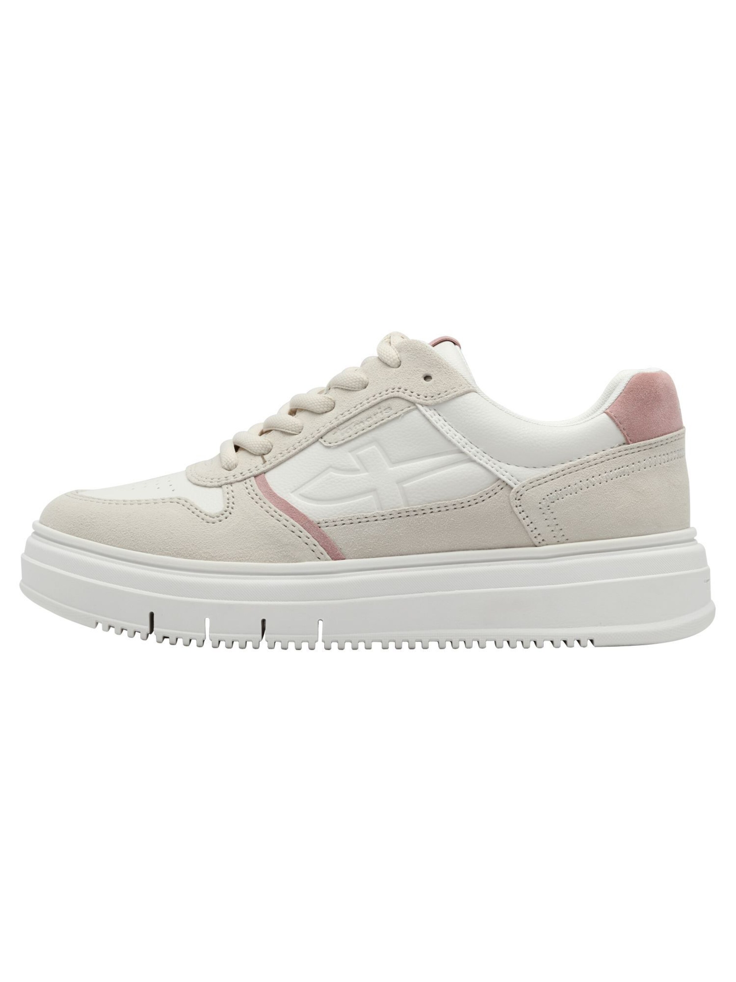 Tamaris Platform trainers in White