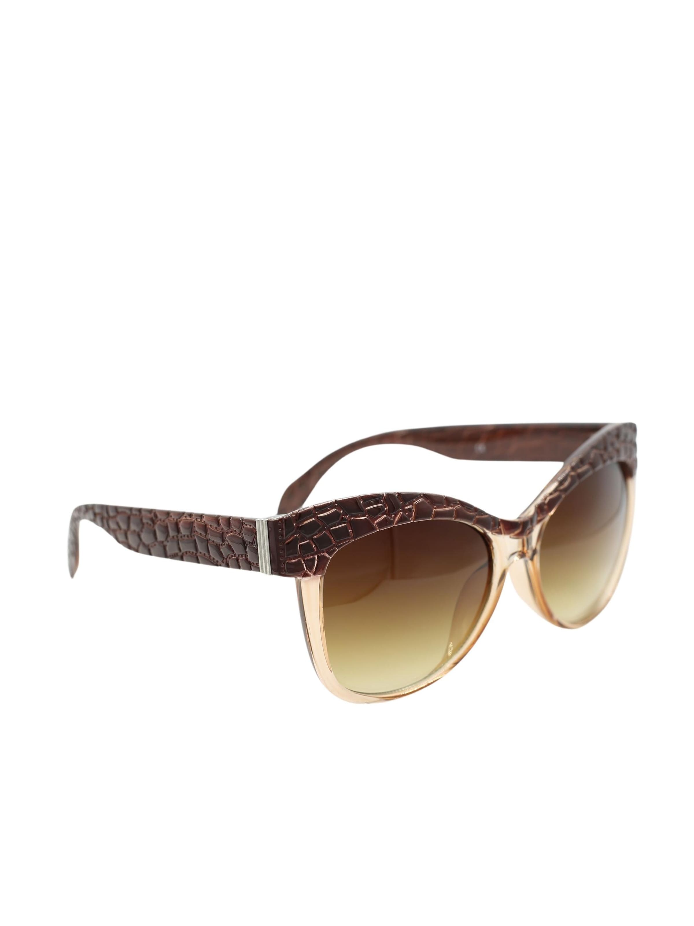 COLLEZIONE ALESSANDRO Sonnenbrille 'Kroko'‌‌‌‌‌‌‌ in braun, Produktansicht