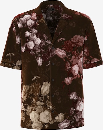 STRELLSON Hemd 'Clint' in Braun: Vorderseite