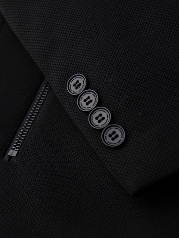 Ombre Mantel in Schwarz