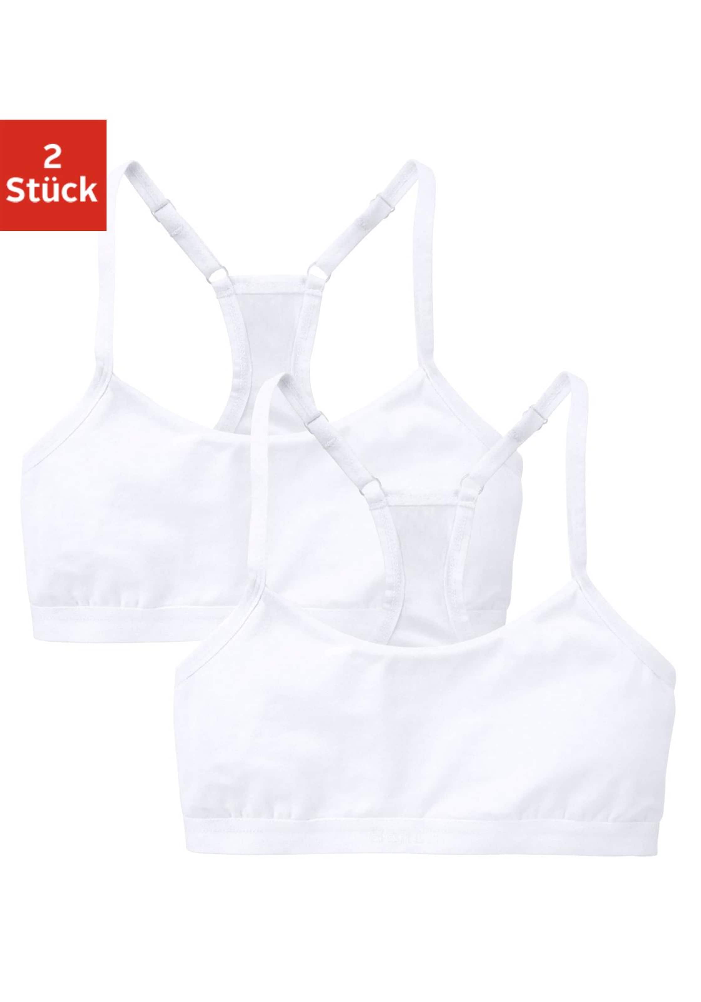 BENCH Μπουστάκι Σουτιέν σε λευκό