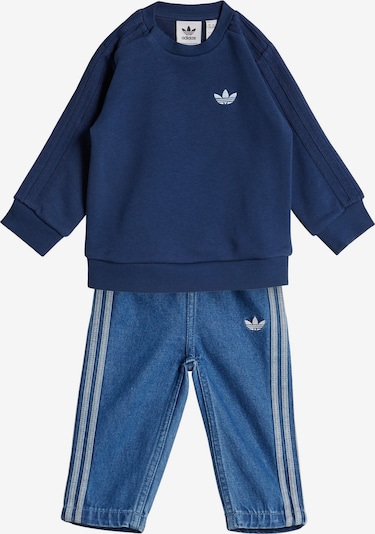 ADIDAS ORIGINALS Conjunto 'Denim Crew Set' en navy / azul denim, Vista del producto
