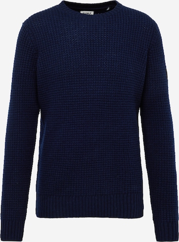 ECOALF Sweater 'MERA' in Blue: front