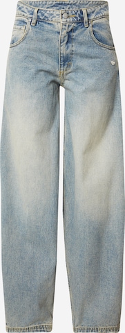 mėlyna ADIDAS ORIGINALS „Baggy“ Džinsai 'ESS': priekis