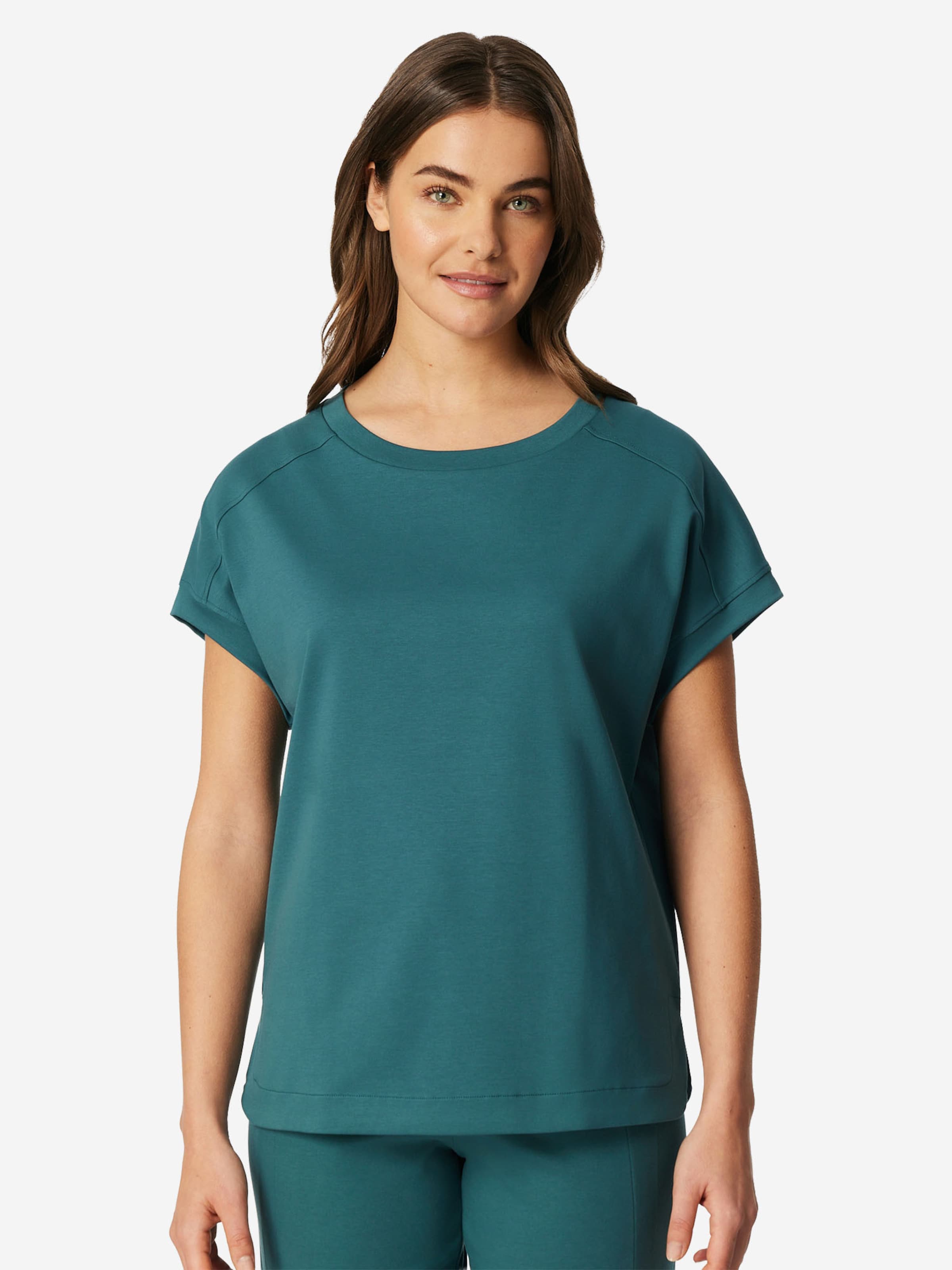 Chemise de nuit ' Mix & Relax ' SCHIESSER en vert : devant