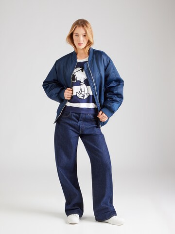 PRINCESS GOES HOLLYWOOD Sweatshirt 'SNOOPY' in Blauw