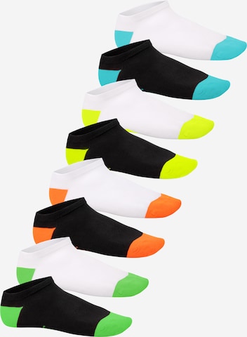 footstar Füßlinge 'Neon' in Grün: Vorderseite