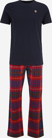 GANT Long Pajamas in Red: front