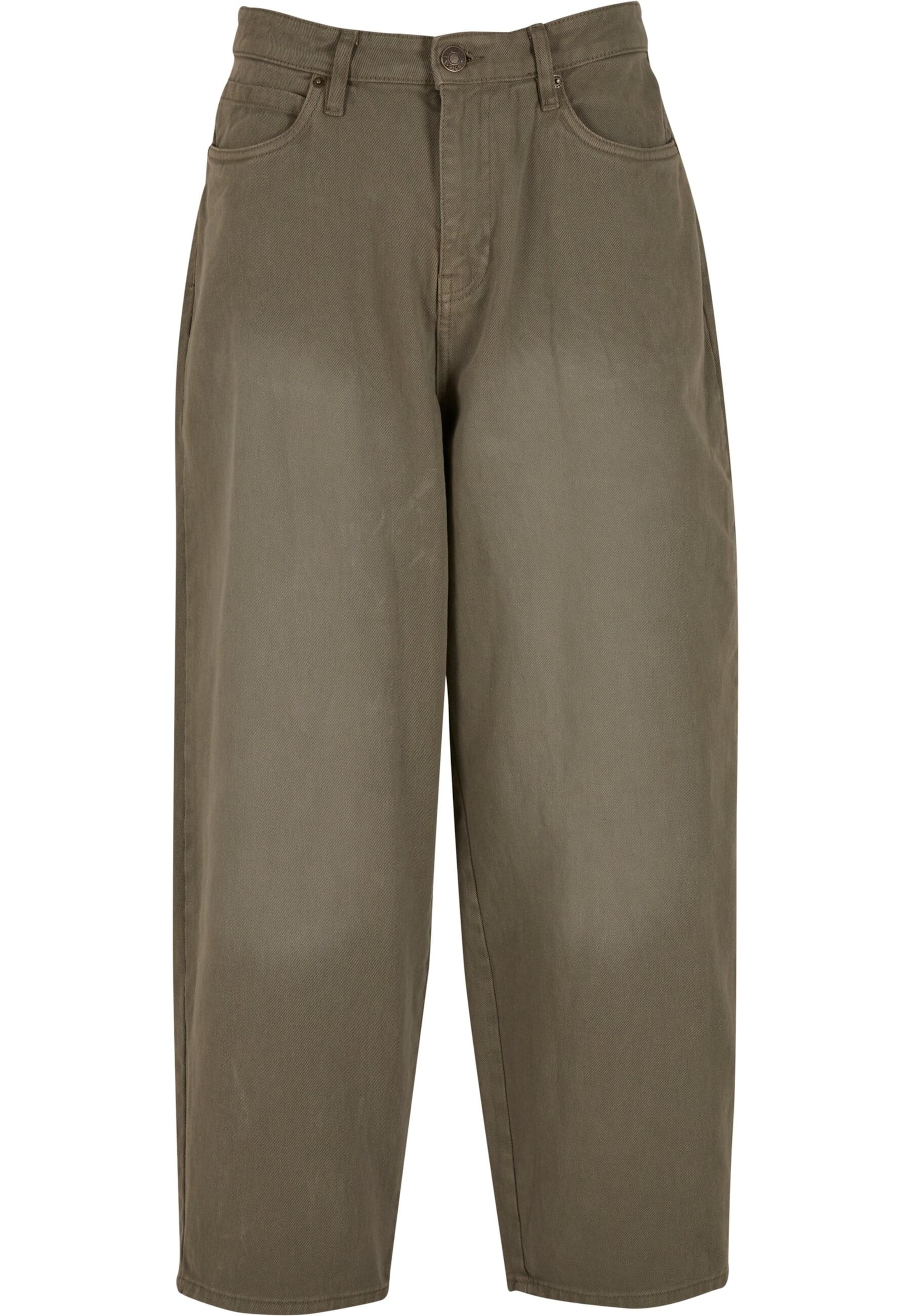 Urban Classics Jeans in Green: front