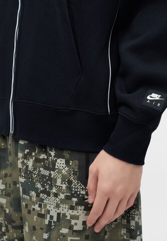 Nike Sportswear - Casaco em moletão 'AIR' em preto